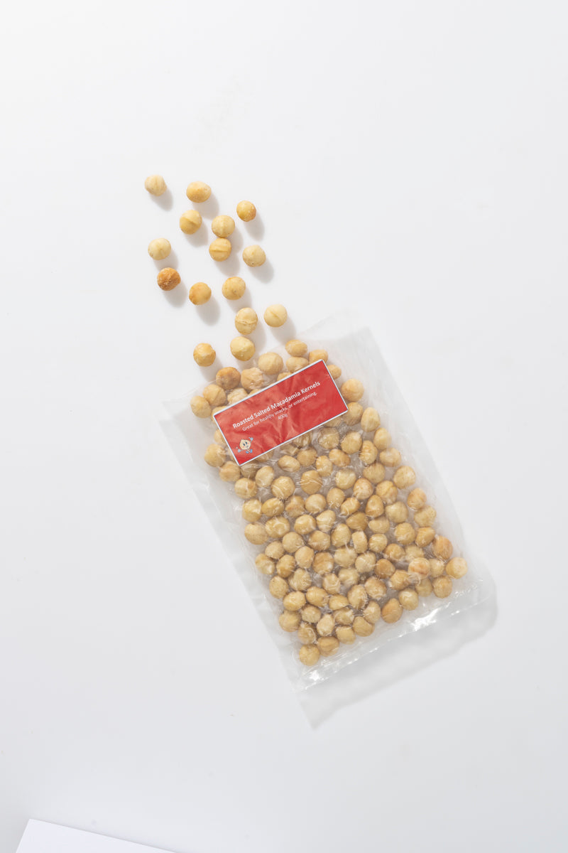 Roasted and Salted Macadamia Kernel 400gms