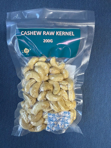 raw cashew nuts 200gms