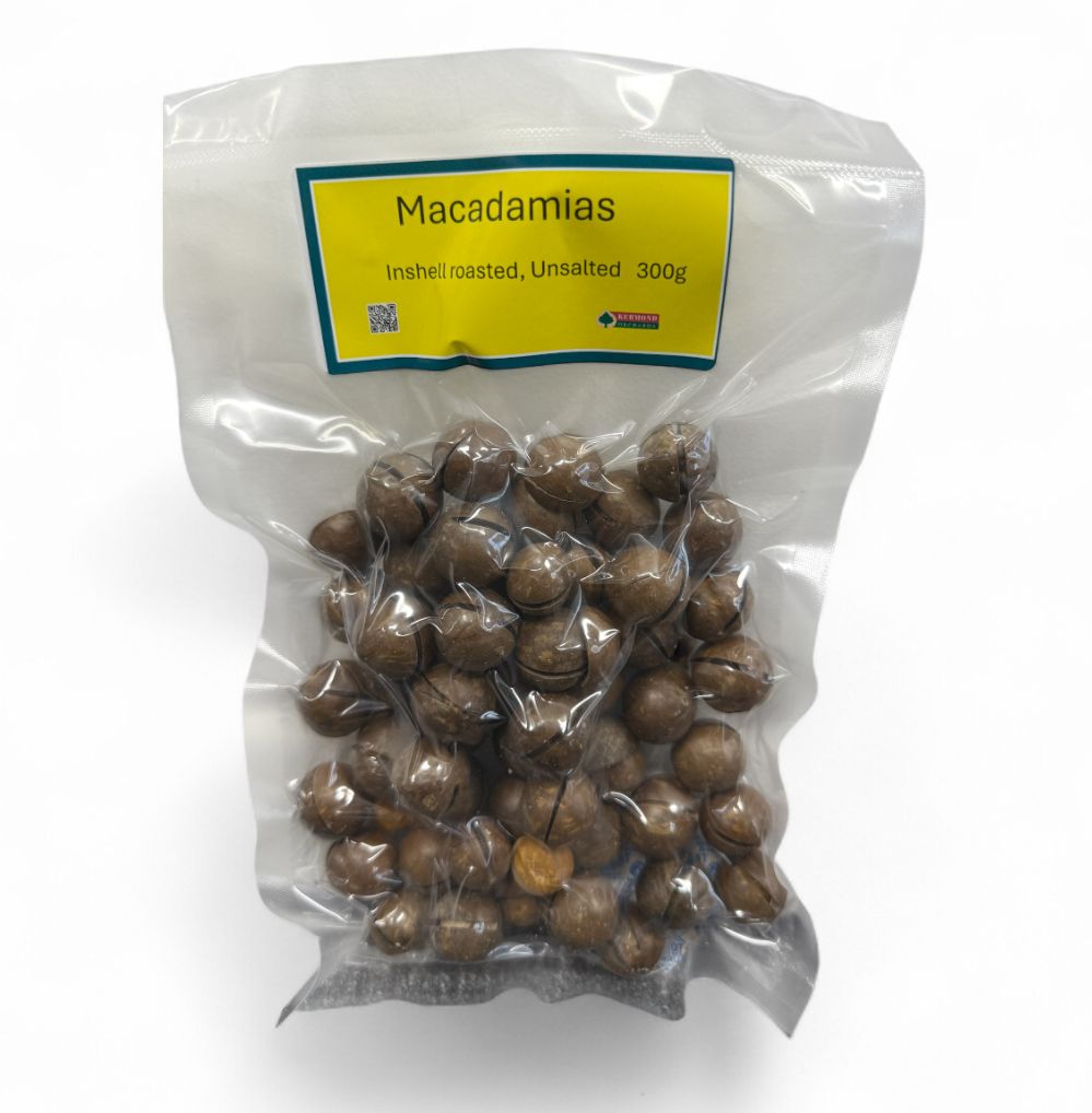 Inshell Roasted Macadamia unsalted